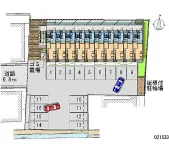 ★手数料０円★長浜市十里町　月極駐車場（LP）